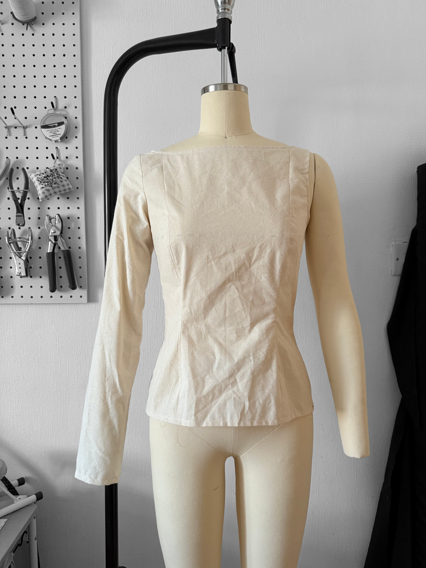 FB001 Boat Neck Bodice - PDF SEWING PATTERN