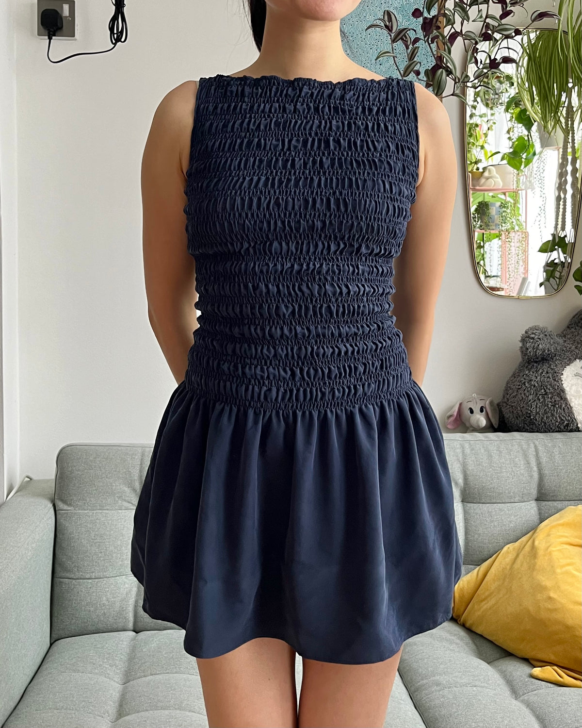Gaia Shirred Dress (Woven) | Size UK4-22 US0-18 | PDF SEWING PATTERN