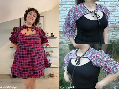 Dahlia Bolero | Size UK4-22 US0-18 | PDF SEWING PATTERN