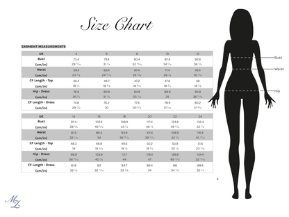Hera Top and Dress (Stretch) | Size UK4-24 US0-20 | PDF SEWING PATTERN (Video)