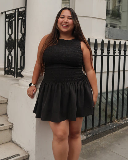 Gaia Shirred Dress (Woven) | Size UK4-22 US0-18 | PDF SEWING PATTERN