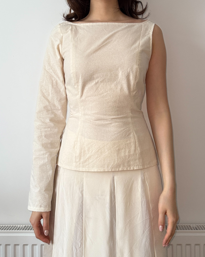 FB001 Boat Neck Bodice - PDF SEWING PATTERN