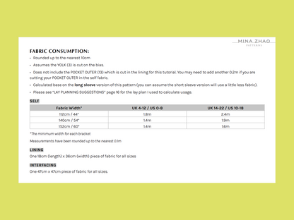 Isabel Top | Size UK4-22 US0-18 | PDF SEWING PATTERN (Video)