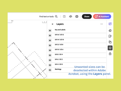 Isabel Top | Size UK4-22 US0-18 | PDF SEWING PATTERN (Video)