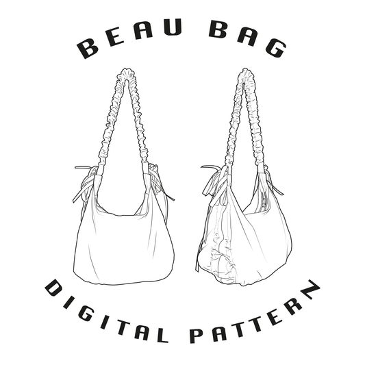 Beau Bag - PDF SEWING PATTERN (Video coming soon)