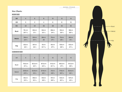 FB001 Boat Neck Bodice - PDF SEWING PATTERN