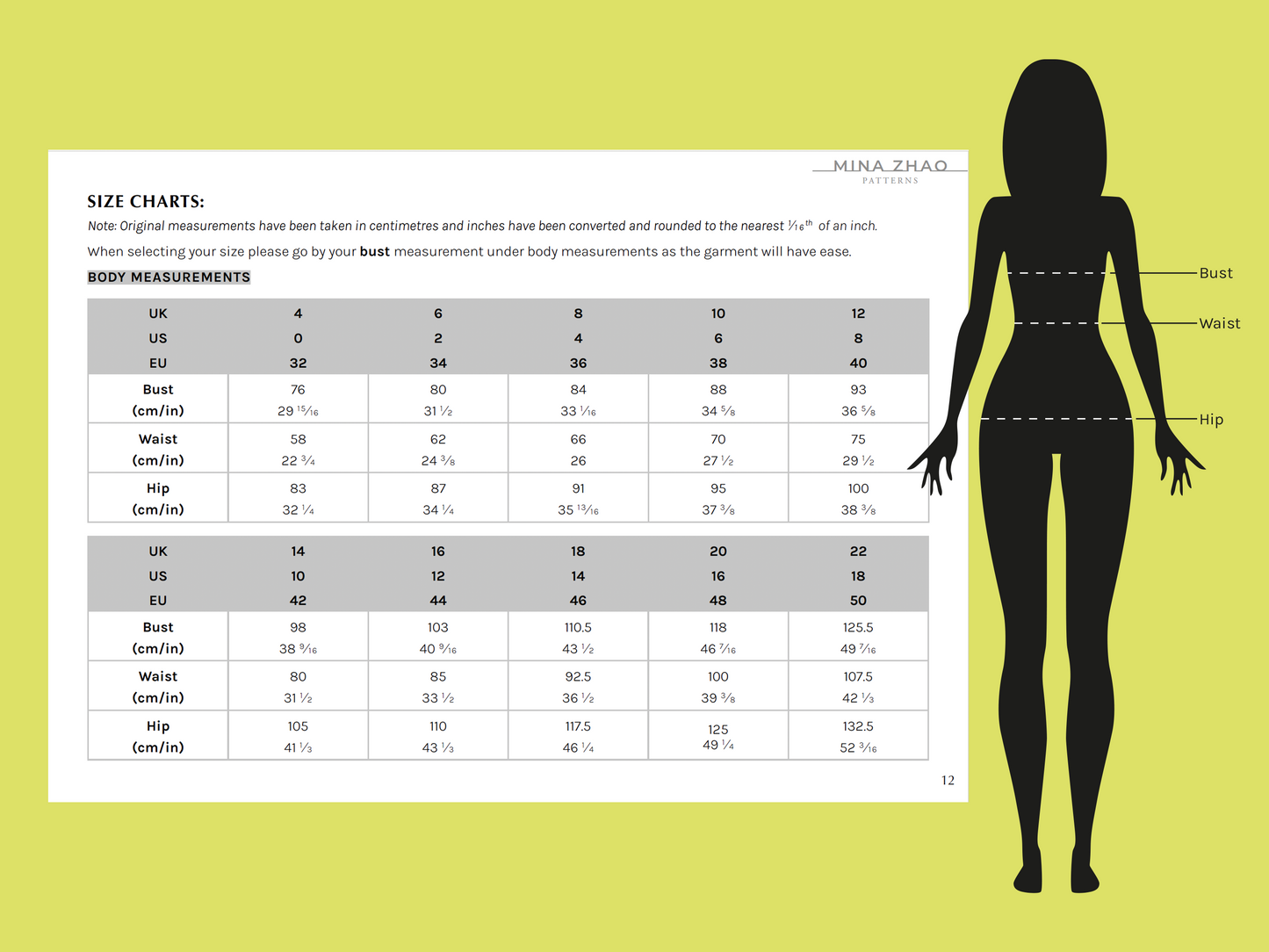 Isabel Top | Size UK4-22 US0-18 | PDF SEWING PATTERN (Video)